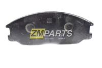 Колодки тормозные передние Santa Fe, Kyron, Rexton, Actyon