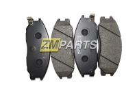 Колодки тормозные передние Santa Fe, Kyron, Rexton, Actyon