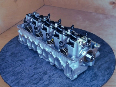 Головка блока ГБЦ B12S1 в сборе Chevrolet Aveo