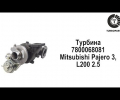 фото Картридж турбины Mitsubishi Pajero 3, L200 2.5 MR968081