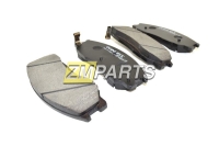 Колодки тормозные передние Santa Fe, Kyron, Rexton, Actyon